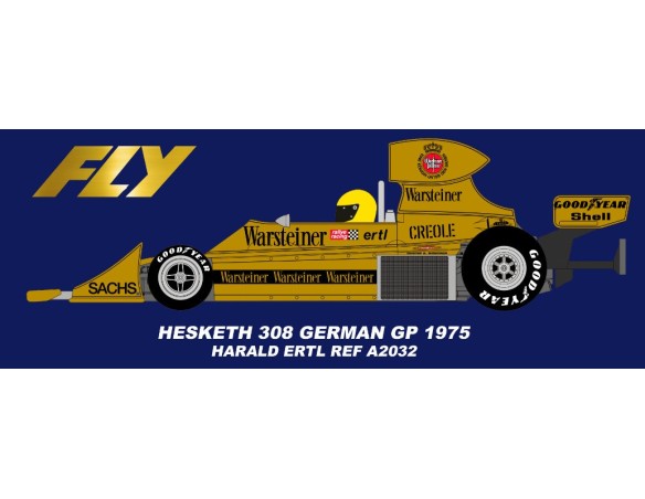 HESKETH 308 GERMAN GP 1975 WARSTEINER REF.A2032 FLY