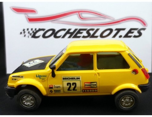 Renault 5 Copa	AMARILLO CAPO NEGRO 1980	REF.	4058	EXIN