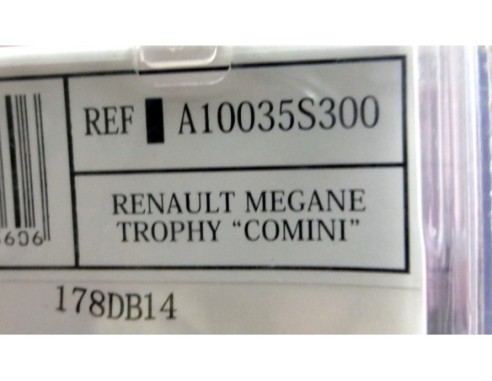 RENAULT MEGANE TROPHY TRICOLOR COMINI REF.A10035S 300 EDUCA