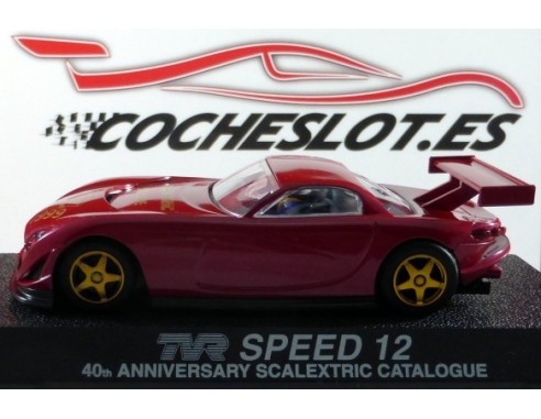 TVR RED SPEED 12 LTD.ED.500 UNIDADES 40 ANIVERSARIO REF.C2245 SUPERSLOT