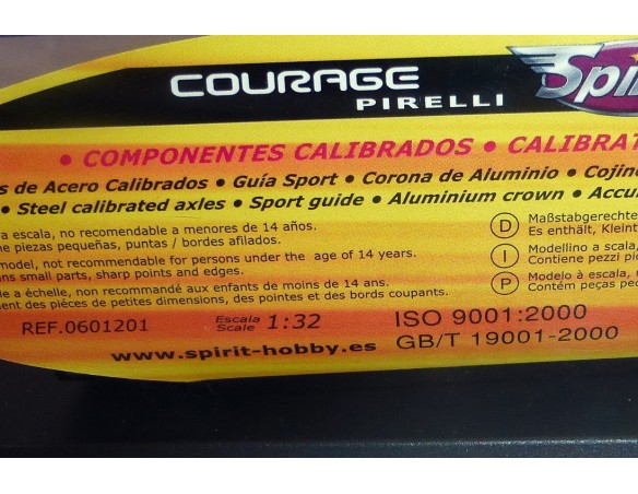 COURAGE PIRELLI REF.601201 SPIRIT