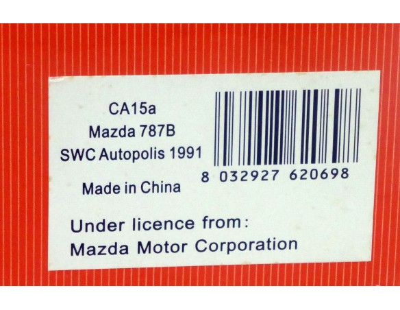 MAZDA 787 B EFINI REF.CA15A SLOT.IT