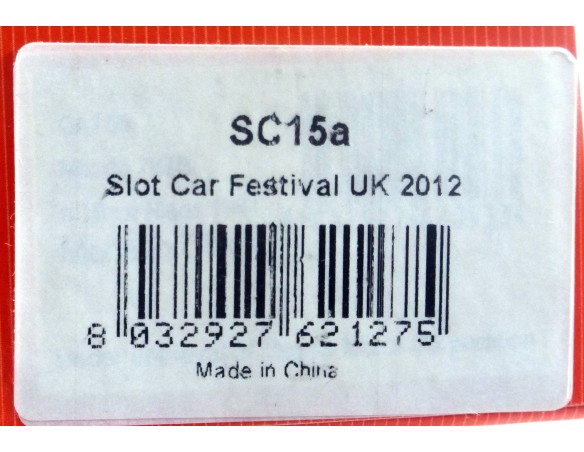 MAZDA 787 RENOWN UK SLOT CAR FESTIVAL 2012 SLOT.IT