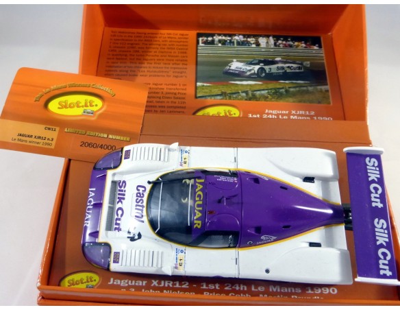 JAGUAR XJR12 LE MANS WINNER 1990 REF.CW11 SLOT.IT