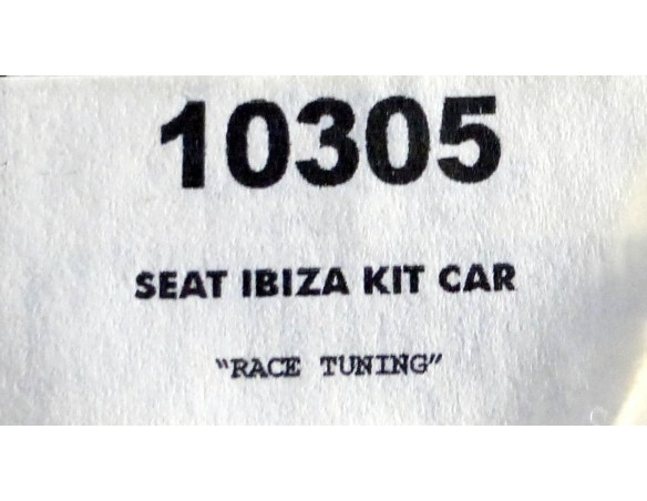 SEAT IBIZA  KIT CAR RACE TUNING REF.10305 TEAM SLOT