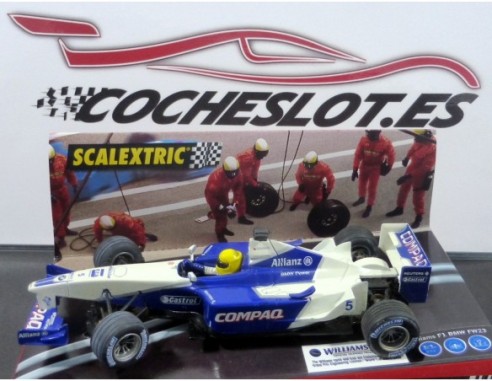 WILLIANS F-1 Nº5 2001 SCHUMACHER COMPAQ  REF.6095 TECNITOYS