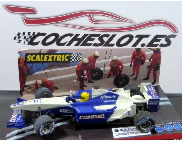 WILLIANS F-1 Nº5 2001 SCHUMACHER COMPAQ  REF.6095 TECNITOYS