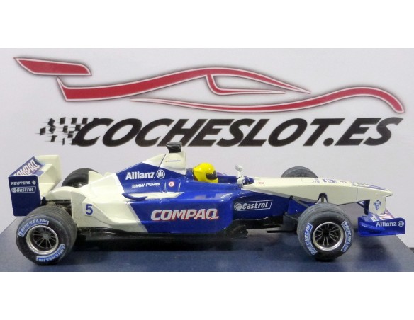 WILLIANS F-1 Nº5 2001 SCHUMACHER COMPAQ  REF.6095 TECNITOYS