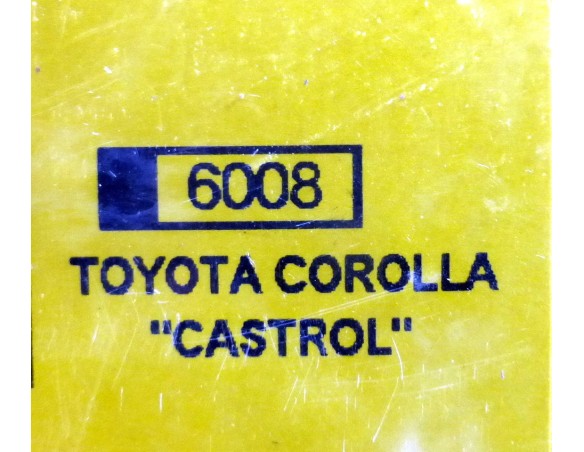 TOYOTA COROLLA CASTROL CARLOS SAIZ REF.6008  TECNITOYS