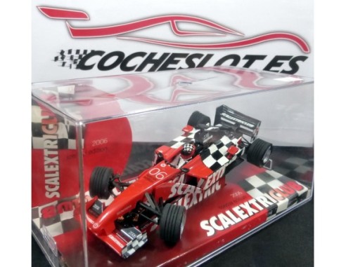 CLUB SCALEXTRIC 2006 F1.REF.6195.ROJO Y NEGRO TECNITOYS