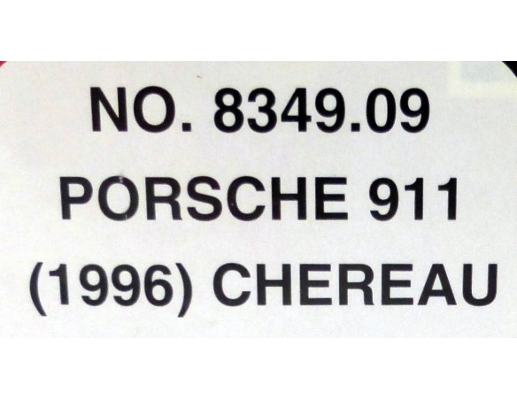 PORSCHE 911 LE MANS 1996 CHEREAU REF. 8349.09 TYCO MATCHBOX