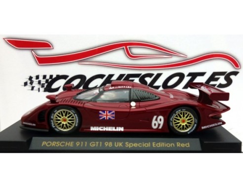 PORSCHE GTI 98 RED ED. ESP. UK REF.E72 FLY