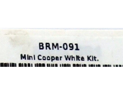 MINI COOPER WHITE KIT REF.091 BRM