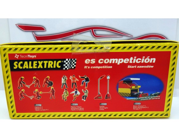 FIGURAS SCALEXTRIC MECANICOS TECNITOYS