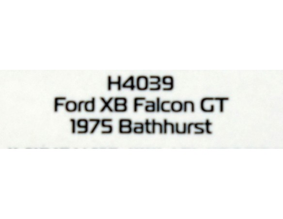FORD XB FALCON GT REF.H4039 SUPERSLOT