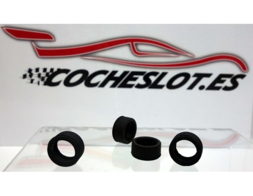 SET 4 NEUMATICOS 18.3 X 9.8 RALLY RAYADOS