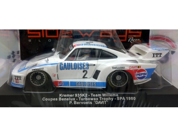 KREMER 935 K2 TEAM WILLEME SPA 1980  REF.SW37 SIDEWAYS