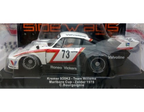 KREMER 935 K2 TEAM WILLEME ZOLDER 1978  REF.SW55 SIDEWAYS