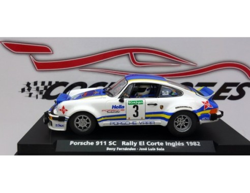 PORSCHE 911 SC RALLY EL CORTE INGLES 1982 A963 REF.88153 FLY