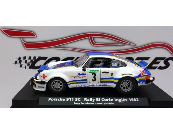 PORSCHE 911 SC RALLY EL CORTE INGLES 1982 A963 REF.88153 FLY