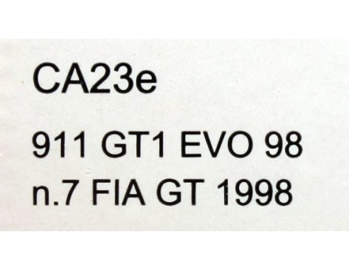 PORSCHE 911 GT1 EVO 98 FIA GT 1998 REF.CA23e SLOT.IT