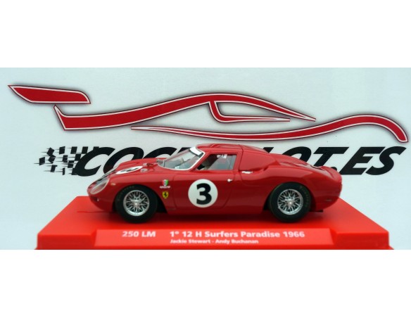 Ferrari 250 LM 1 ° 12H Surfers Paradise 1963  Jackie Stewart REF.F02102.FLY