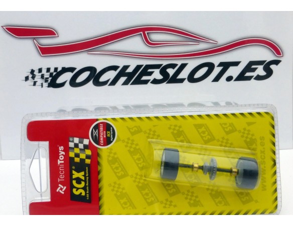 TREN DE RUEDAS POSTERIOR TIPO 8.MERCEDES CLK/OPEL ASTRA REF.88510 TECNITOYS