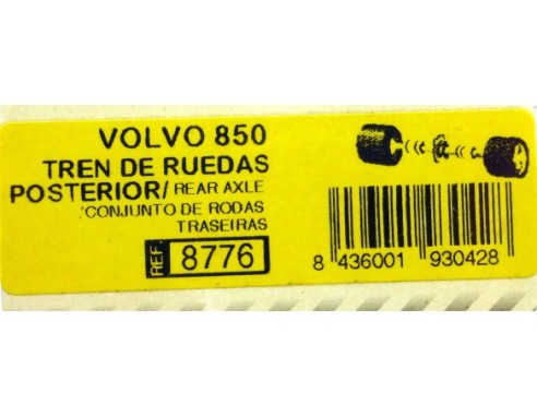 TREN DE RUEDAS POSTERIOR VOLVO 850 REF.8776 TECNITOYS