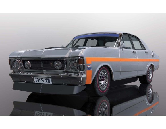 FORD XW FALCON SILVER FOX REF.H4037 SUPERSLOT