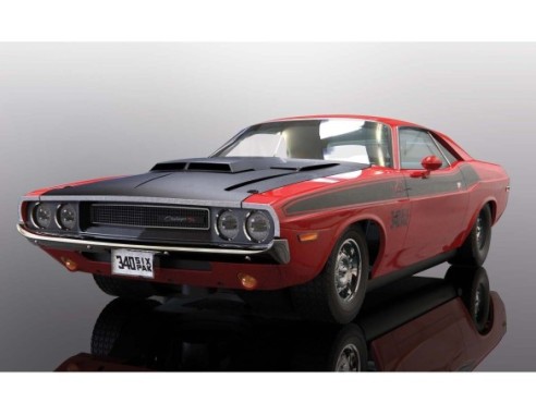 DODGE CHALLENGER - RED & BLACKREF.H4065 SUPERSLOT
