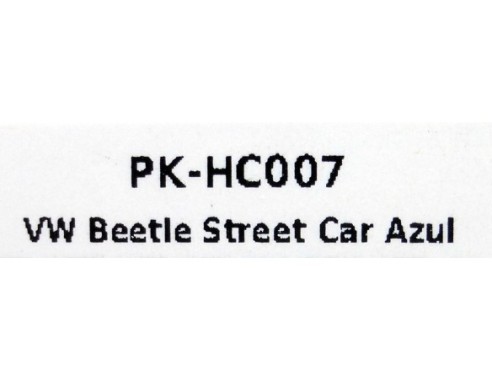 VOLKSWAGEN BEETLE STREET CAR AZUL REF. PK-MC007 PINK-KAR