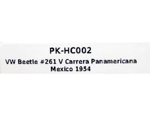 VOLKSWAGEN BEETLE PANAMERICANA REF.PK-H002 PINK-KAR
