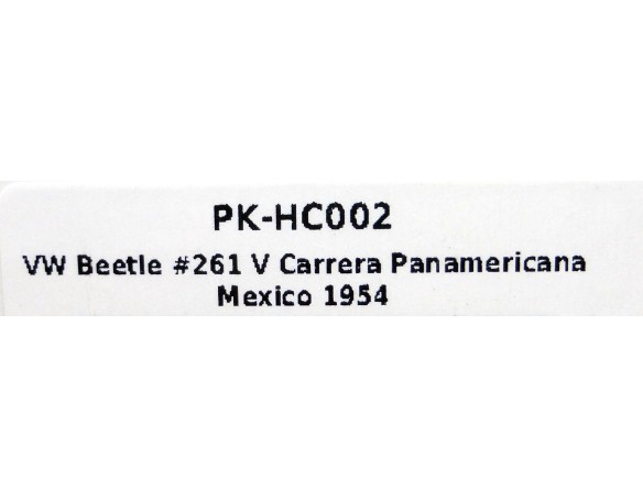VOLKSWAGEN BEETLE PANAMERICANA REF.PK-H002 PINK-KAR
