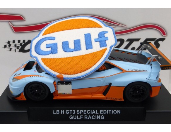 LAMBORGHINI HURACAN GT3 GULF RACING REF.SWCAR01C SIDEWAYS