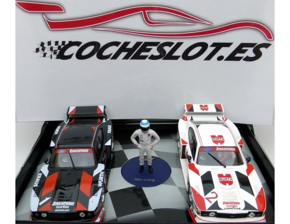 FORD CAPRI SET DOBLE  CAMPEONES KLAUS LUDWIG REF.W03 FLY