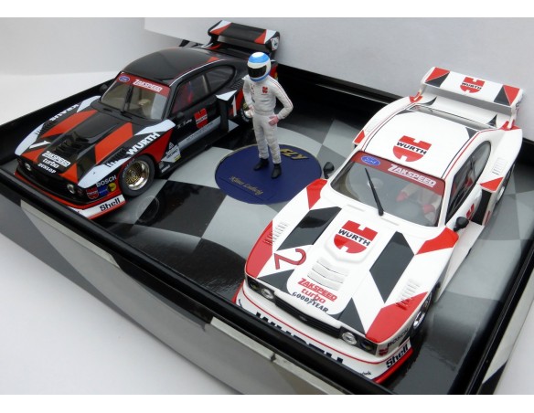 FORD CAPRI SET DOBLE  CAMPEONES KLAUS LUDWIG REF.W03 FLY