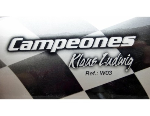 FORD CAPRI SET DOBLE  CAMPEONES KLAUS LUDWIG REF.W03 FLY