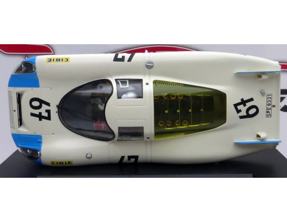 PORSCHE 907 L Nº67 24 HS LE MANS 1968 REF.103 SRC