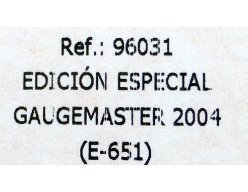 BMW Y FERRARI ED,ESPECIAL GAUGEMASTER 2004 E-651 REF.96031 FLY