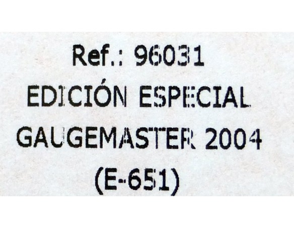 BMW Y FERRARI ED,ESPECIAL GAUGEMASTER 2004 E-651 REF.96031 FLY