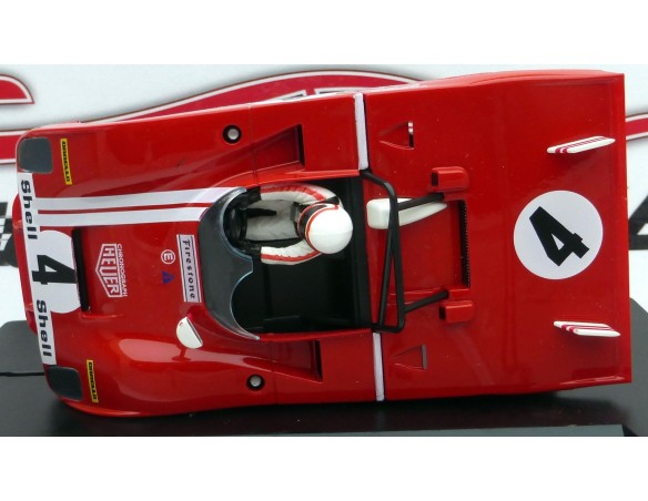 FERRARI 312 B ROJO Nº4 SLOTER