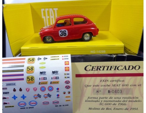 SEAT 600 TC VINTAGE 1991 TECNITOYS