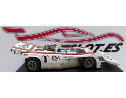 LOLA T-260 ” Jackie Stewart”. Riverside 1971 Ref. CA-11 MG VANQUISH