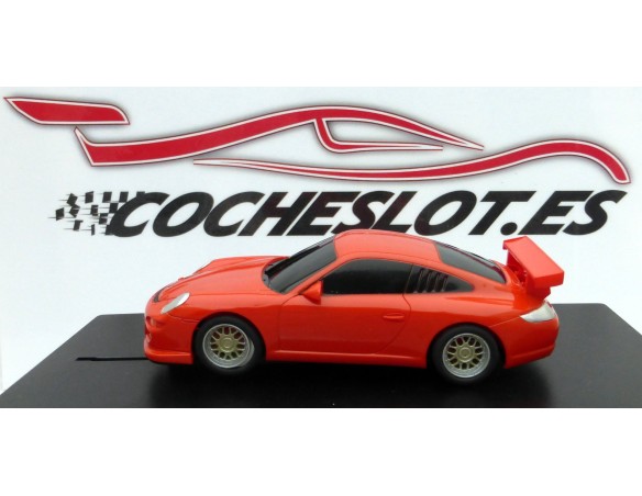PORSCHE ROJO CALLE 1/43 SCALEXTRIC COMPACT