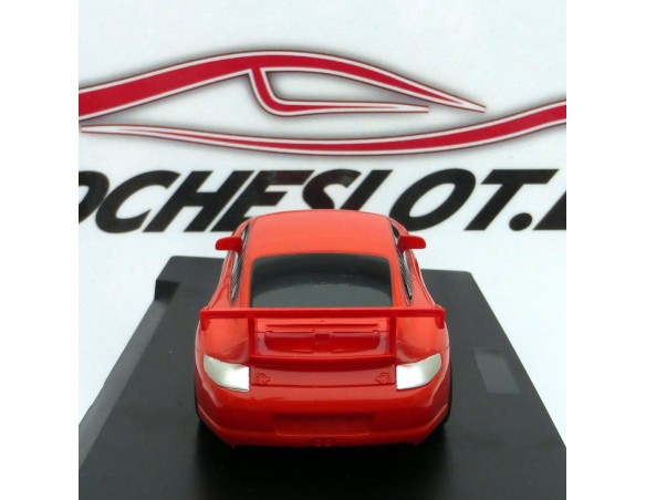 PORSCHE ROJO CALLE 1/43 SCALEXTRIC COMPACT
