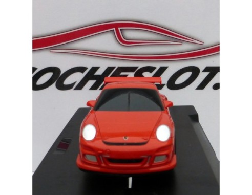 PORSCHE ROJO CALLE 1/43 SCALEXTRIC COMPACT