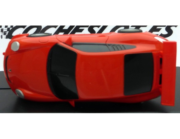 PORSCHE ROJO CALLE 1/43 SCALEXTRIC COMPACT