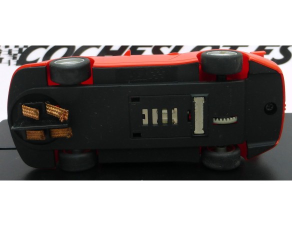 PORSCHE ROJO CALLE 1/43 SCALEXTRIC COMPACT