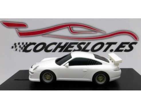 PORSCHE BLANCO CALLE 1/43 SCALEXTRIC COMPACT