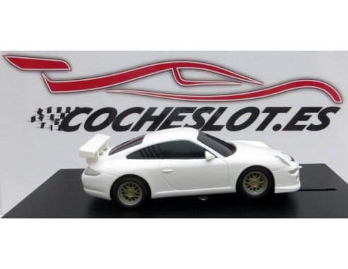 PORSCHE BLANCO CALLE 1/43 SCALEXTRIC COMPACT